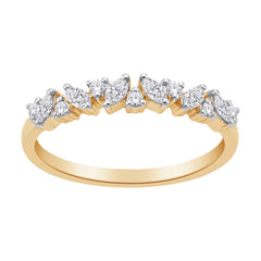 Lab Diamond Wedding Band