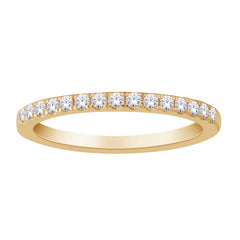 Lab Diamond Wedding Band