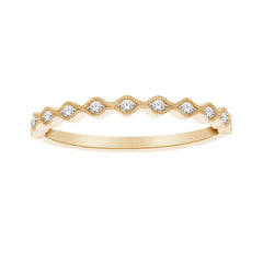 Lab Diamond Wedding Band
