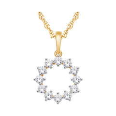 Lab Diamond Pendant