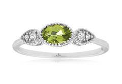 Colored Stone Rings  -  Women'