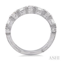 1/2 Ctw Diamond Fashion Band in 14K White Gold