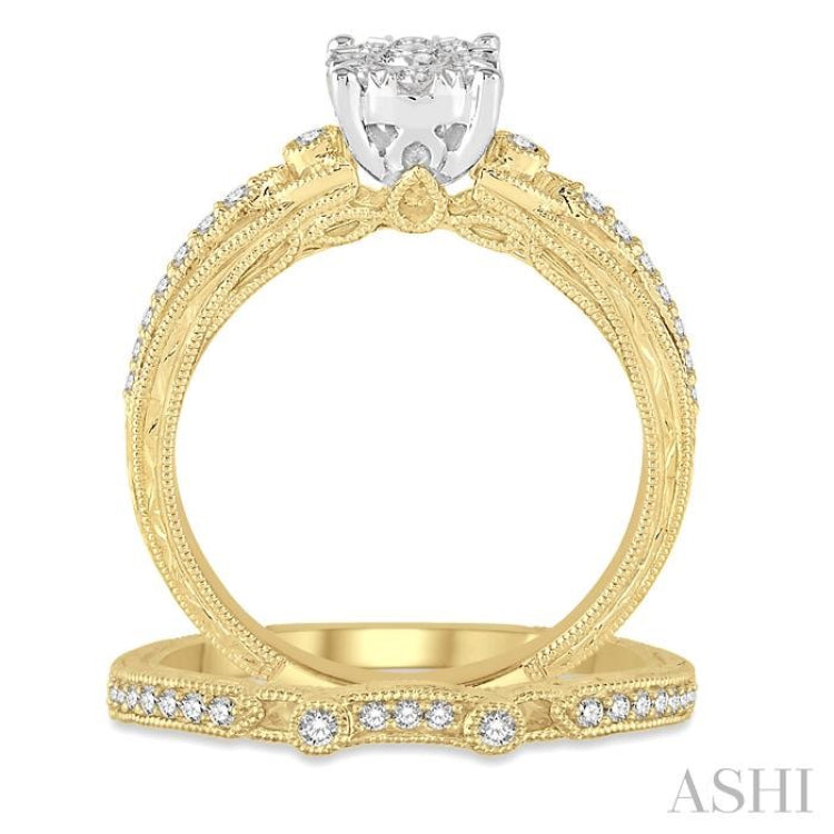 Lovebright Diamond Wedding Set