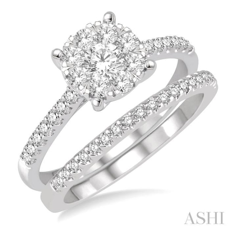 Lovebright Diamond Wedding Set