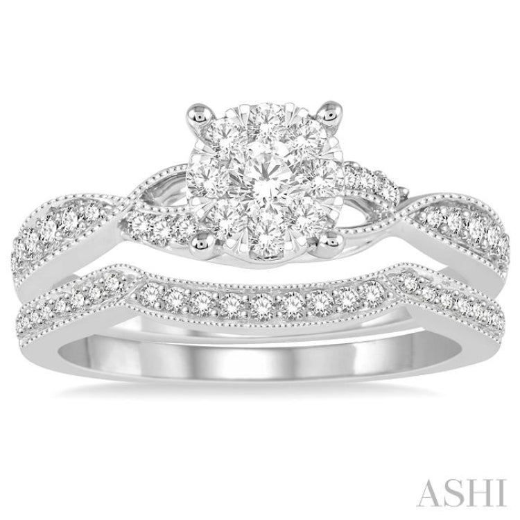 Lovebright Diamond Wedding Set