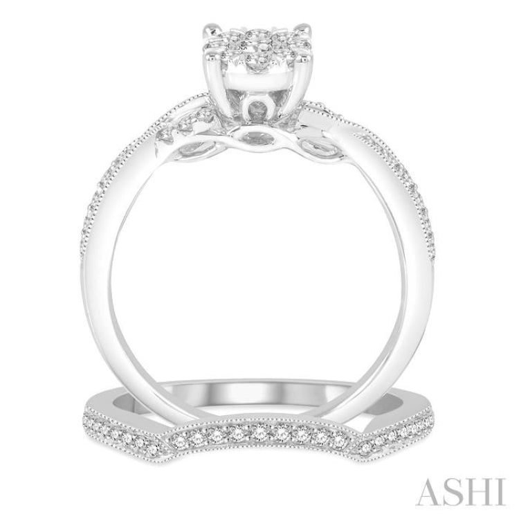 Lovebright Diamond Wedding Set