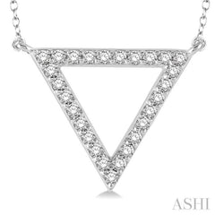 Triangle Diamond Pendant