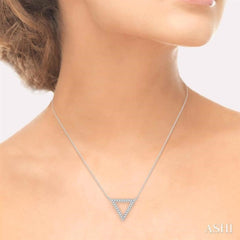 Triangle Diamond Pendant