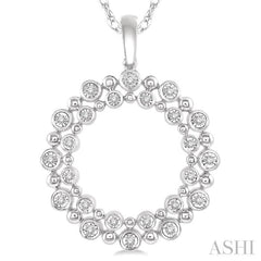 Circle Diamond Fashion Pendant