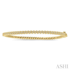 Stackable Diamond Bangle