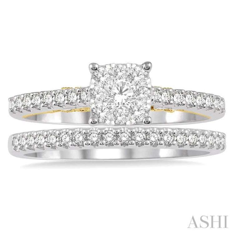 Lovebright Diamond Wedding Set