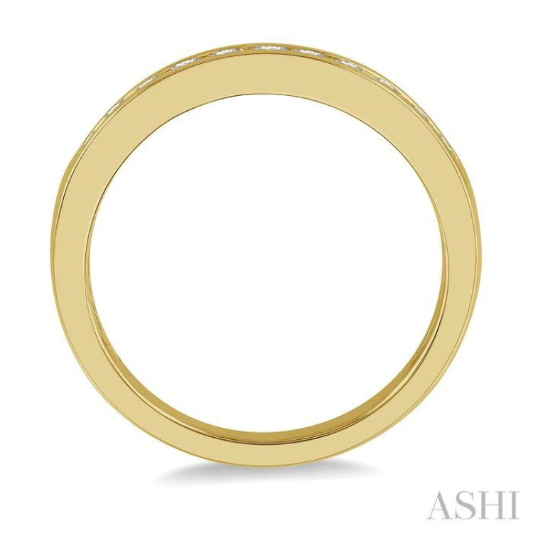 11 Stone Channel Set Diamond Wedding Band