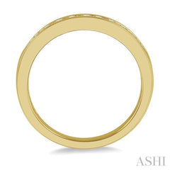 11 Stone Channel Set Diamond Wedding Band