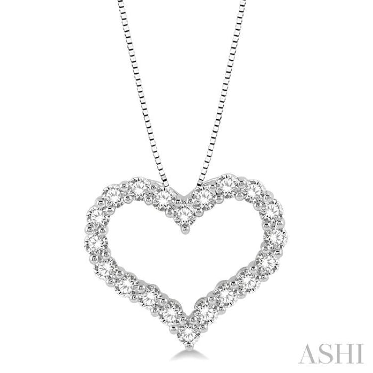 Heart Shape Diamond Pendant