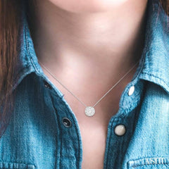 Round Shape Lovebright Essential Diamond Necklace