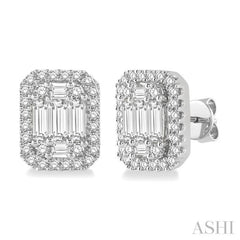 Halo Fusion Diamond Earrings