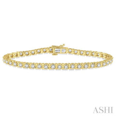 Tulip Diamond Tennis Bracelet