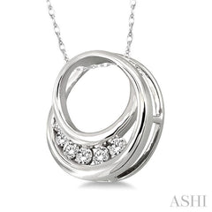 Circle Journey Diamond Pendant