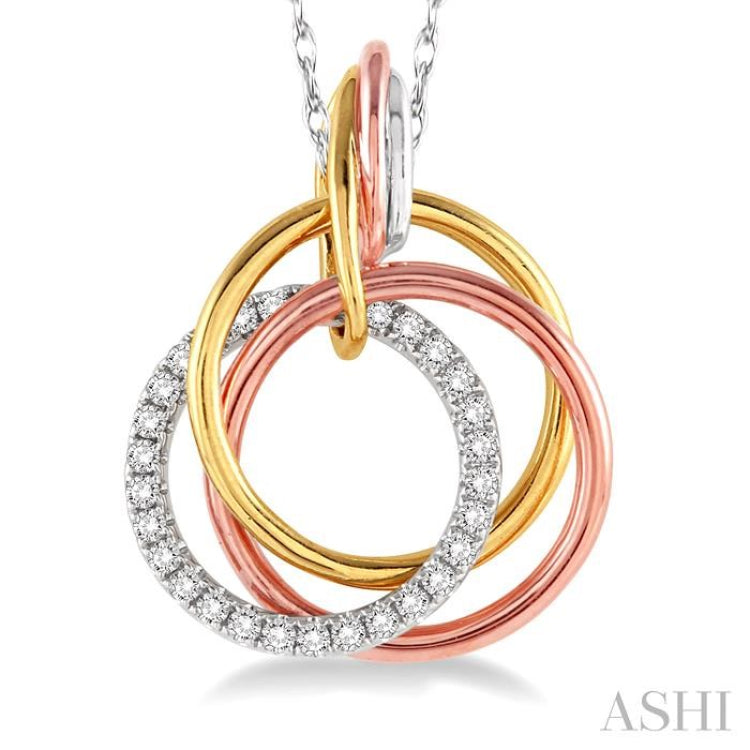 Circle Diamond Fashion Pendant