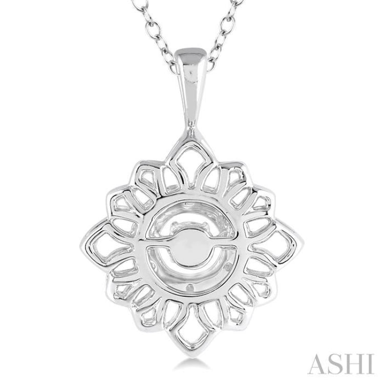 Silver Emotion Diamond Fashion Pendant