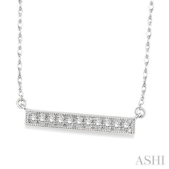 Bar Diamond Pendant