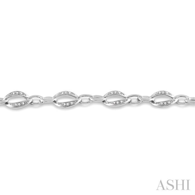 Silver Diamond Bracelet