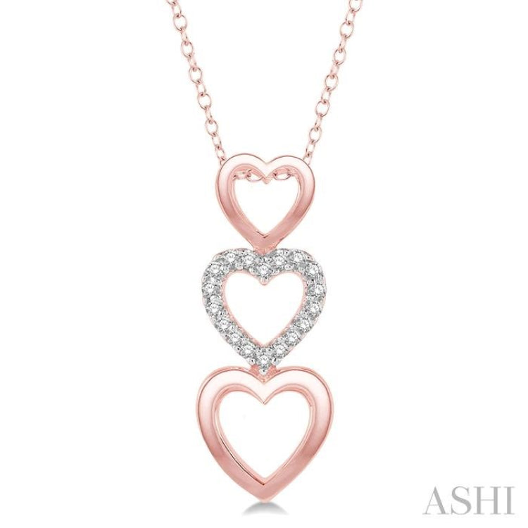 Heart Shape Diamond Fashion Pendant