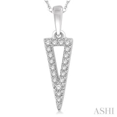 Triangle Diamond Fashion Pendant