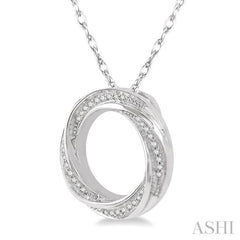 Circle Diamond Fashion Pendant