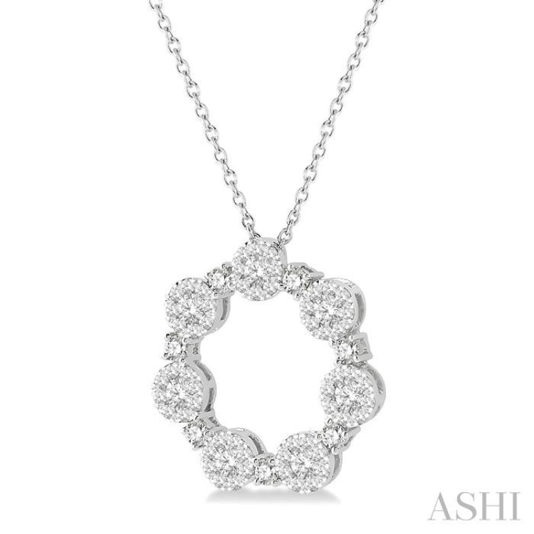 Lovebright Diamond Circle Pendant