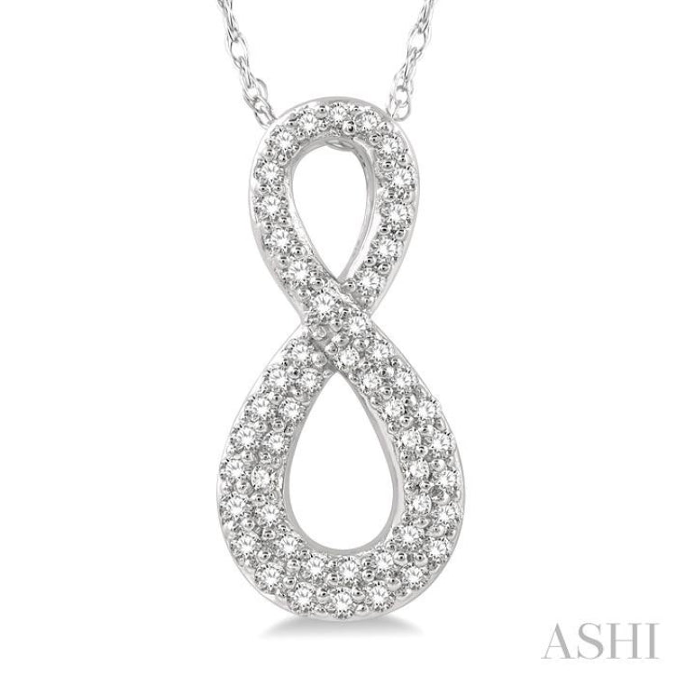 Infinity Diamond Pendant