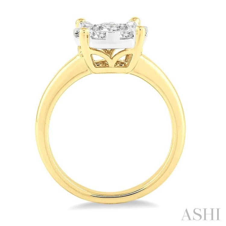 Round Shape Lovebright Essential Diamond Ring