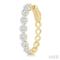 Lovebright Essential Diamond Hoop Earrings