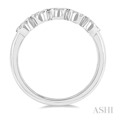 5 Stone Lovebright Essential Half Eternity Diamond Wedding Band