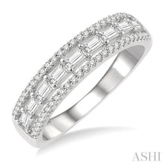 Baguette Diamond Fashion Band