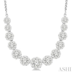 Lovebright Essential Diamond Smile Necklace