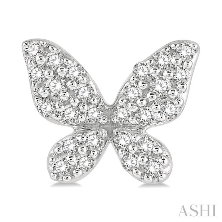 Butterfly Petite Diamond Fashion Earrings