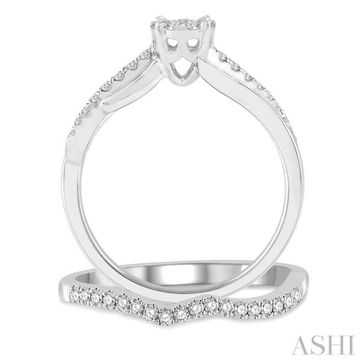 Lovebright Diamond Wedding Set