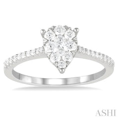 Pear Shape Diamond Ring