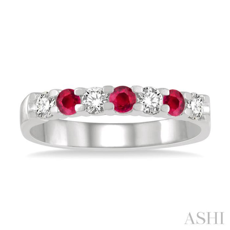 7 Alternate Gemstone & Diamond Wedding Band