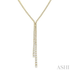 Diamond Lariat Y Necklace